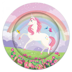 Unicorn Plates 8pk