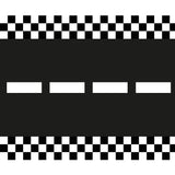 Car Racing Party Tablerunner