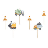Construction Vehicle Cake Toppers