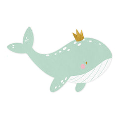 Whale Napkins 20pk