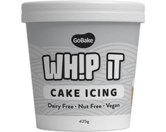 Whip It Cake Icing Vanilla Super White 425g