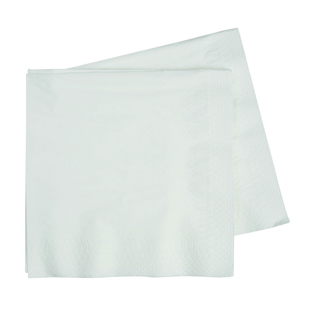 White Napkins 40pk