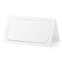Gold Frame Place Cards 10pk