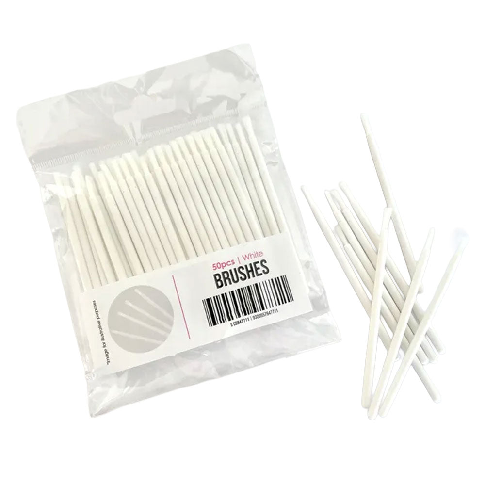White Brushes 50pk