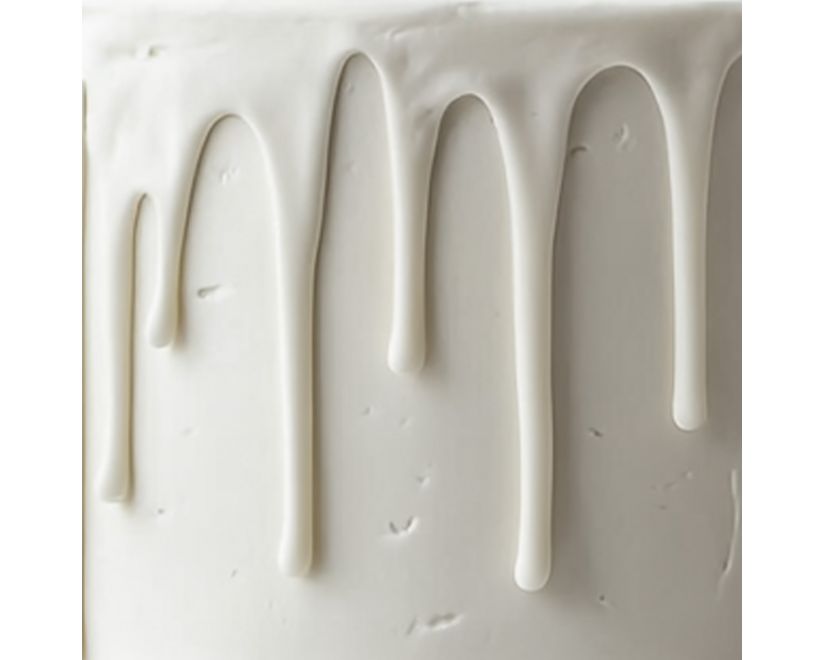 Super White Drip-A-Licious Cake Drip 250g