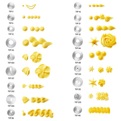 Wilton Deluxe Cake Decorating Set 46pk