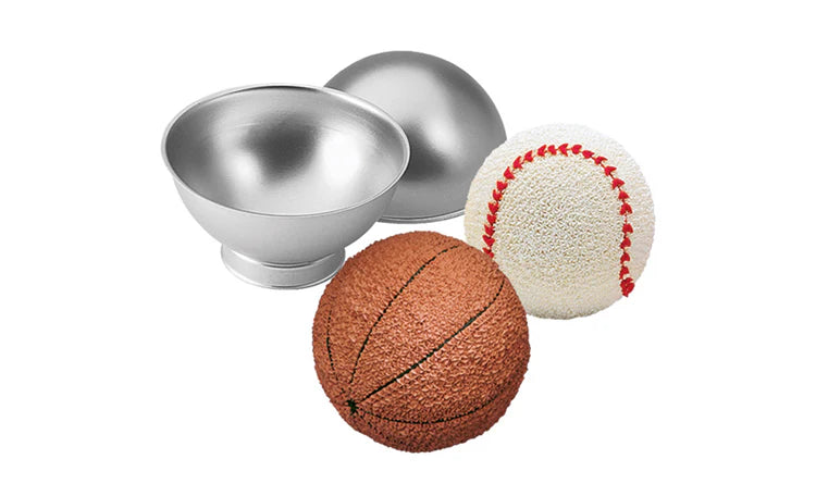 Wilton Sports Ball Pan Set 6"