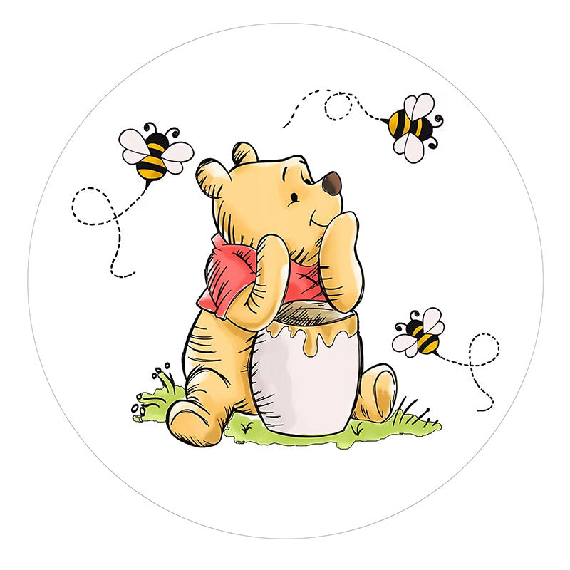 Winnie The Pooh Edible Icing Cake Image