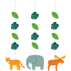 World Adventure Hanging Decorations 3pk