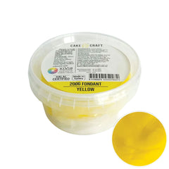 Cake Craft Fondant Yellow 200g