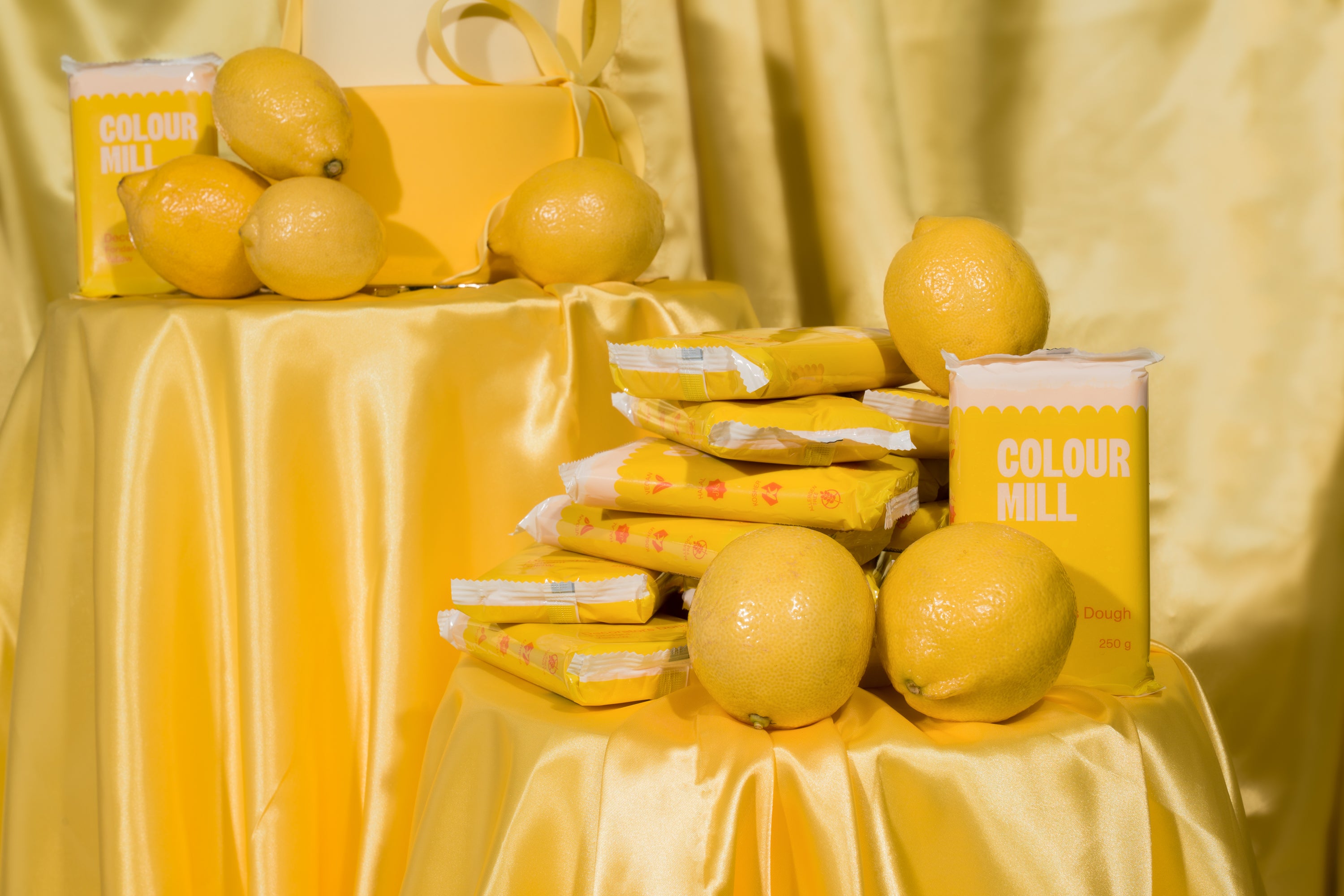 Colour Mill Decorators Dough Fondant - Yellow