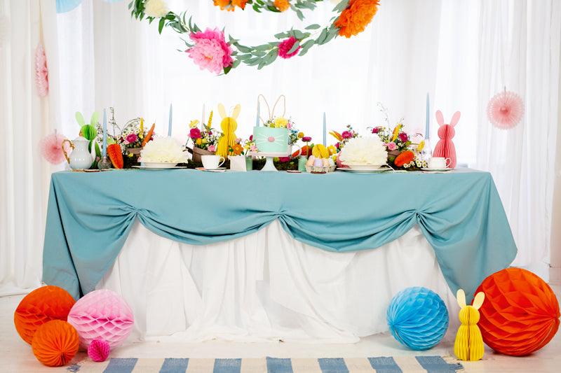 Pink Bunny Honeycomb Decoration