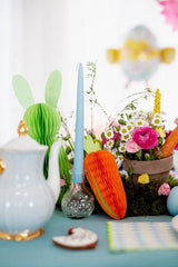 Light Green Bunny Honeycomb Decoration