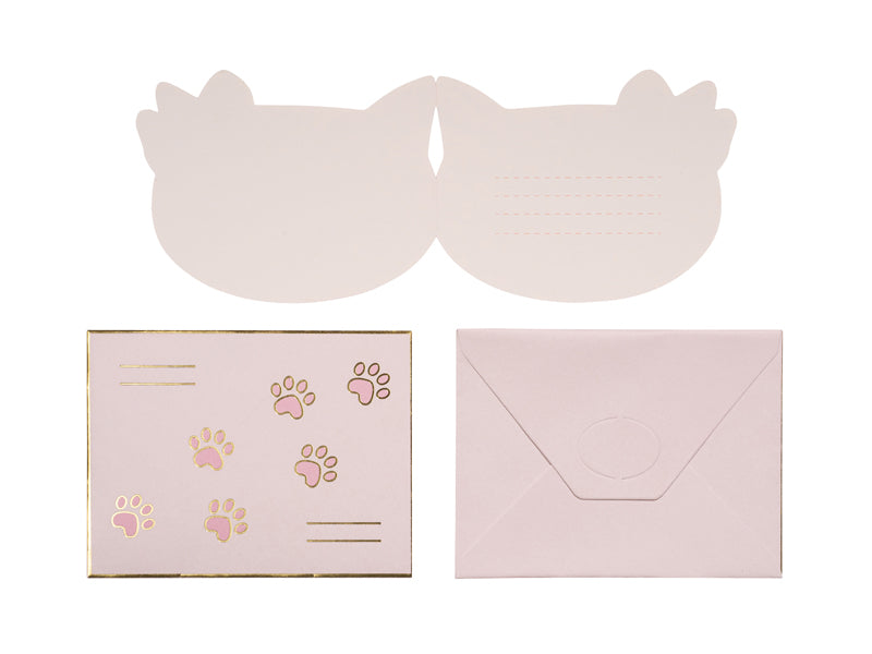 Kitty Cat Invitations 6pk