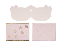 Kitty Cat Invitations 6pk