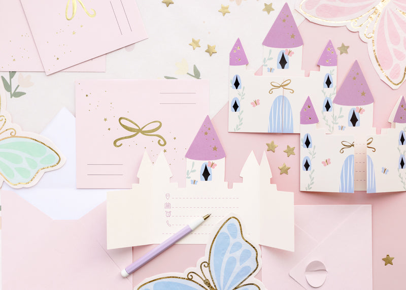 Castle Invitations 6pk
