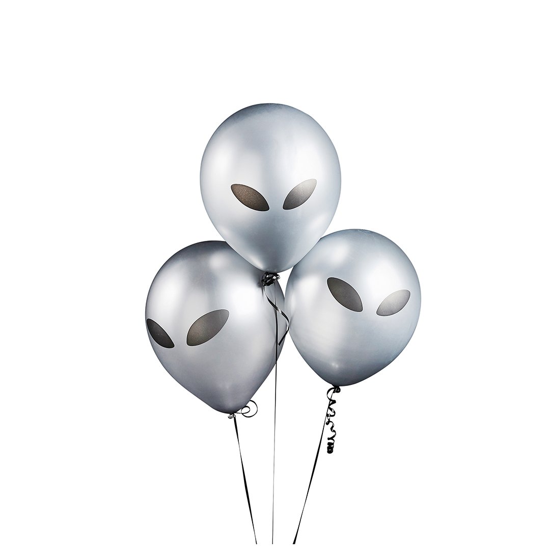 Alien Balloons 5pk