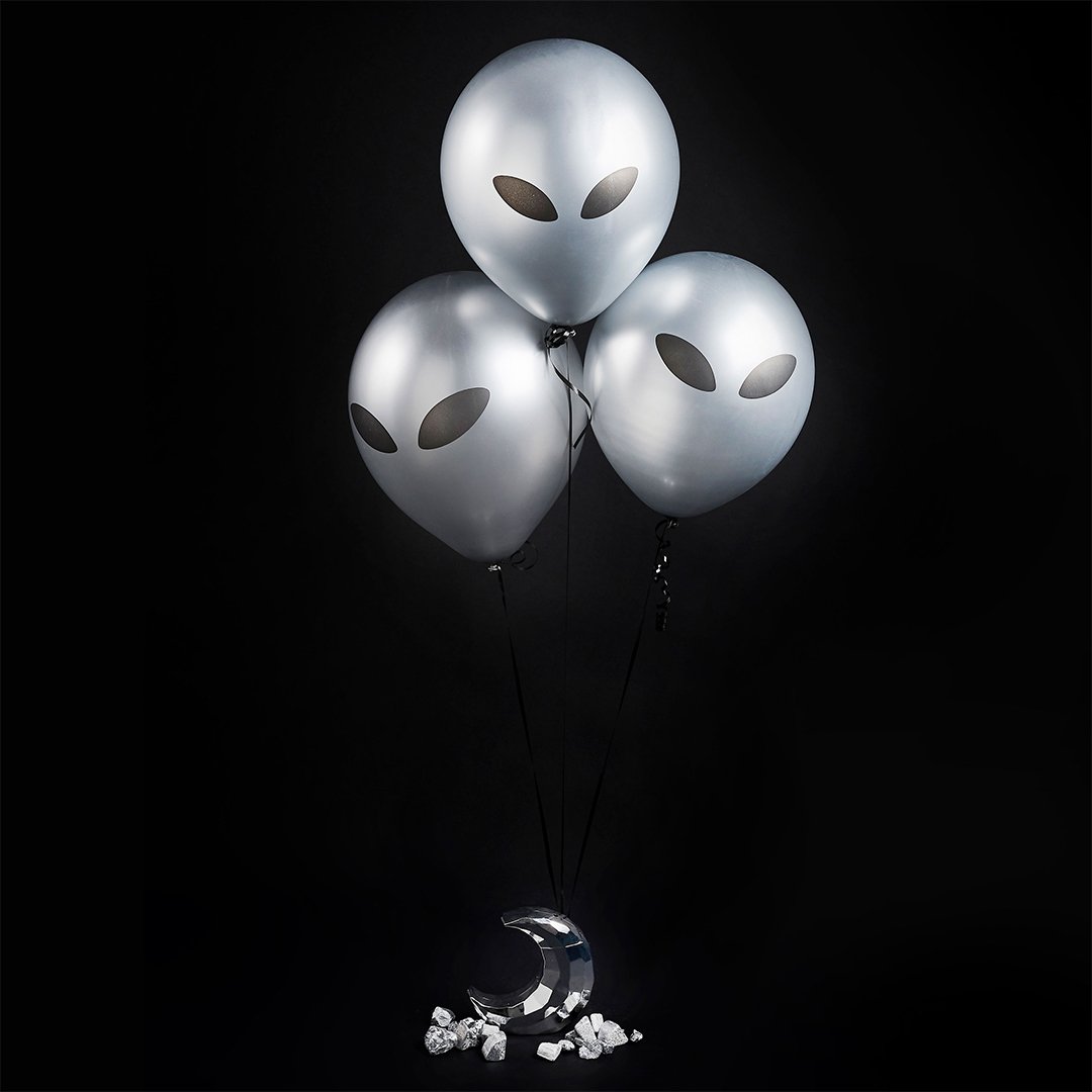 Alien Balloons 5pk