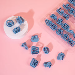 Alphabet & Number Cutter Set 40pk