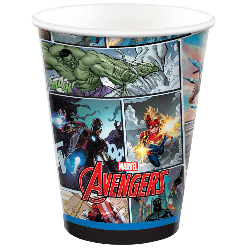Marvel Avengers Cups 8pk