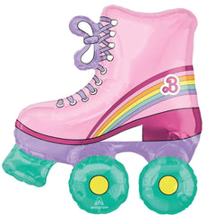 Large Barbie Roller Skate Foil Balloon
