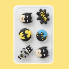 Batman Sugar Icing Decorations 6pk