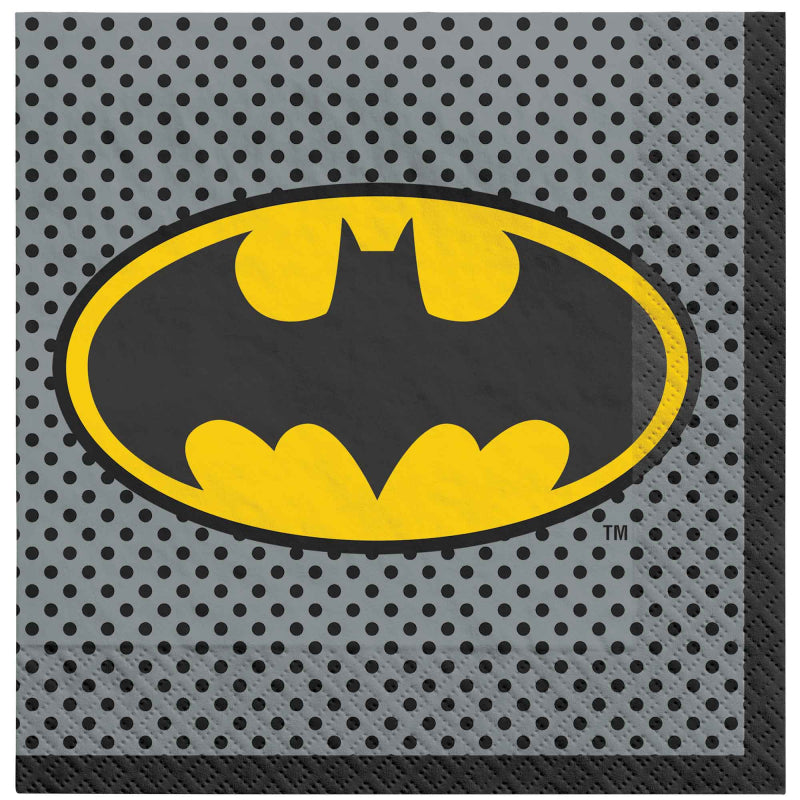 Batman Napkins 16pk