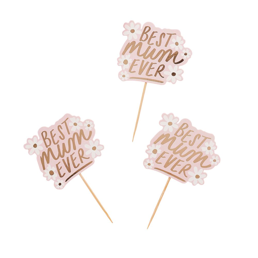 Best Mum Ever Daisy Food Picks 12pk