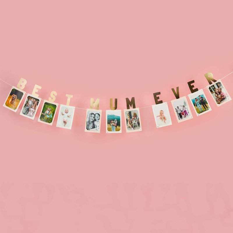 Best Mum Ever Photo Banner