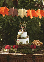 Toadstool Honeycomb Decoration