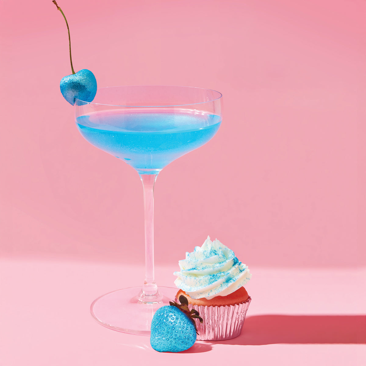 Blue Edible Glitter