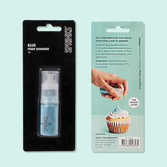 Blue Edible Shimmer Dust Pump