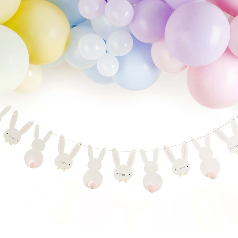 Bunny Pom Pom Garland