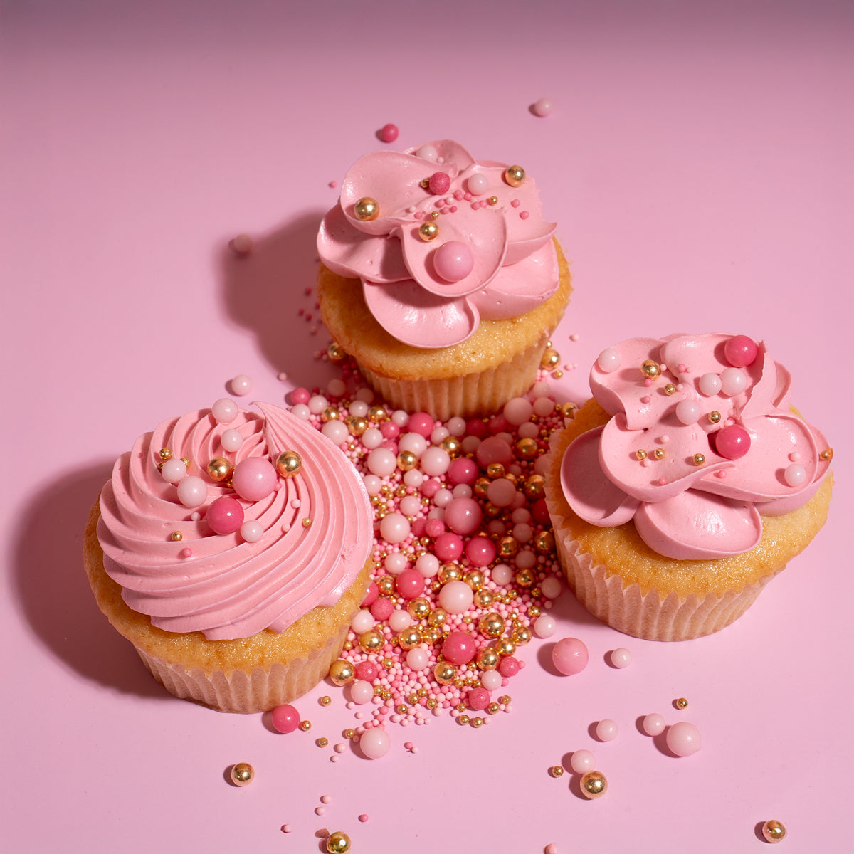 Pink Velvet Crunch Sprinkles