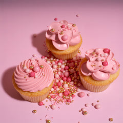 Pink Velvet Crunch Sprinkles