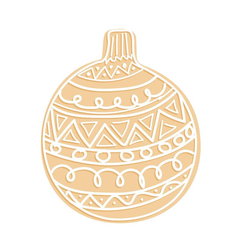 Christmas Ornament Cookie Cutter