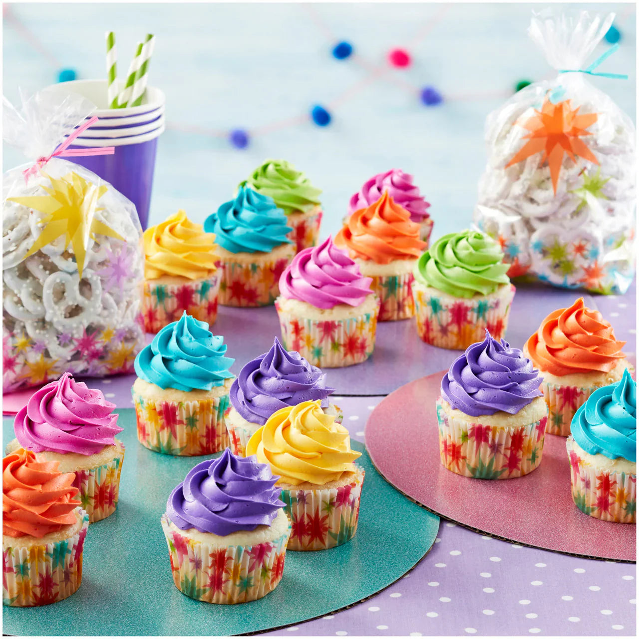 Glitter Round Cake Boards 30cm/12in 3pk