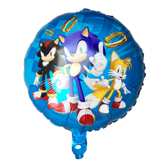 Sonic Round Foil Balloon