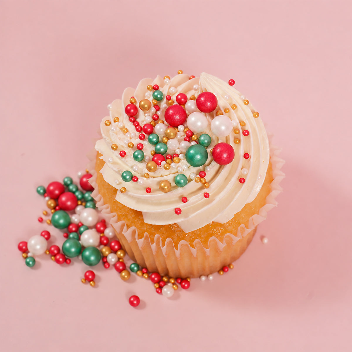 Yuletide Mix Sprinkle Orb Decorations