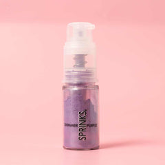 Purple Edible Shimmer Dust Pump