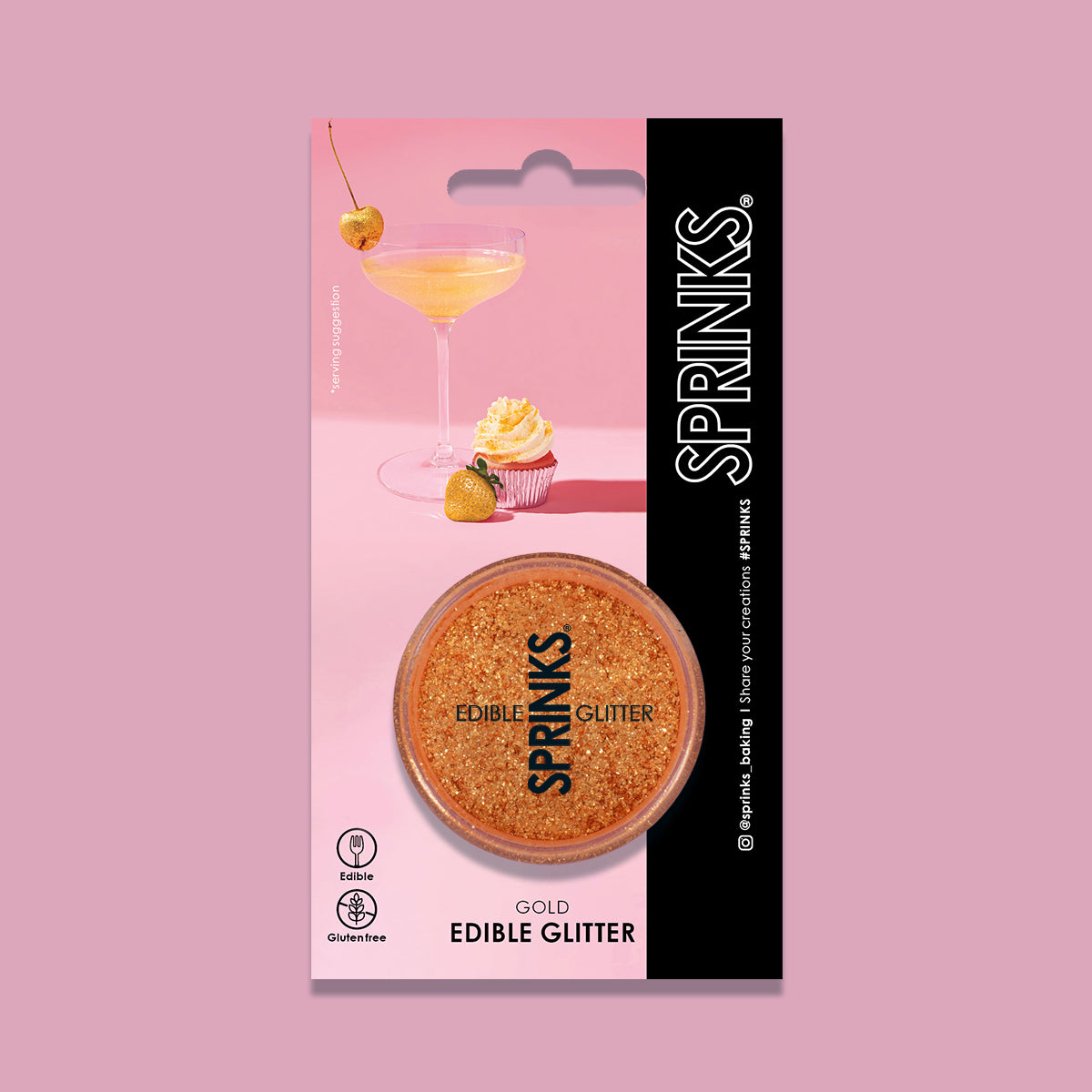 Gold Edible Glitter