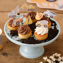 Construction Cupcake Toppers 12pk
