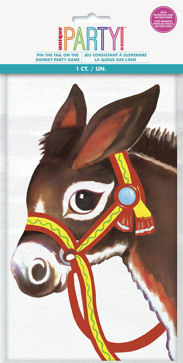 Pin the Tail on the Donkey Game
