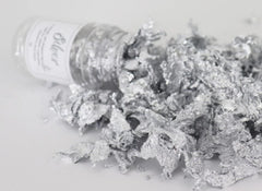 Decorative Silver Leaf Flakes