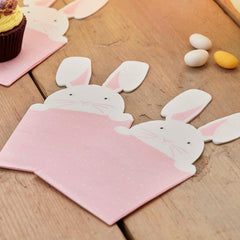 Peeking Bunny Napkins 16pk