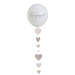 Engagement Trailing Heart Tail Balloon