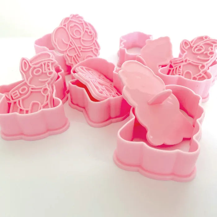 Paw Patrol Cookie Cutter & Embosser Set 6pk