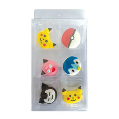 Pokemon Sugar Decorations 6pk