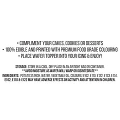 Mixed Butterfly Edible Wafer Cupcake Toppers 16pk