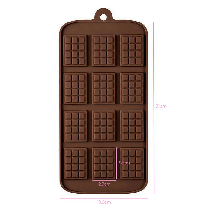 Mini Chocolate Block Silicone Mould